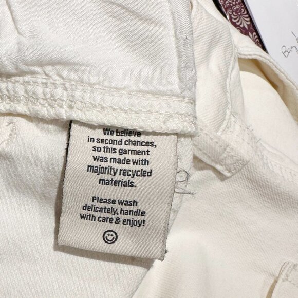 Pacsun Colour Range Carpenter Jeans Pants White M Waist 36 Recycled - Picture 9 of 11